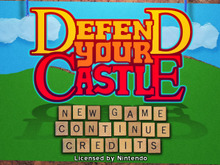 城を守れ『Defend Your Castle』がWiiウェアに配信決定―XGen Studios 画像