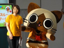 【TGS 2012】『アイルーでパズルー』鈴木Pとアイルーがファミリーコーナーにやってきた！ 画像