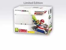 欧州任天堂、『マリオカート7』をプリインストールした3DS LL「ホワイト」を発売 画像