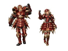 MHF『フォワード.5“砂漠に浮かぶ紅の楼閣”』覇種防具「オディバFX」のビジュアル解禁 画像