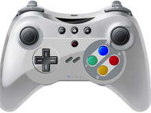 混ぜるな危険!?Wii U PROコントローラーにSFCコントローラを合体させた製品が登場 画像