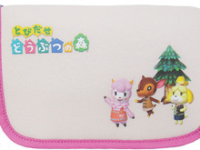 『とびだせ どうぶつの森』キャラがデザインされたかわいい3DS LL用ポーチとシールを発売 画像