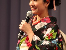 【フォトレポート】吉高由里子さんの着物姿がまぶしかった、ディー・エヌ・エー新ロゴ発表会 画像