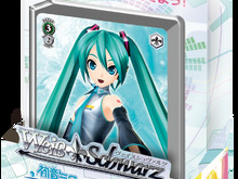 ブシロード、「ヴァイスシュヴァルツ」トライアルデッキ「初音ミク-Project DIVA-f」ミクの日に発売 画像