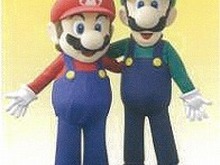 本日発売『ルイージマンション2』、川崎モアーズではルイージ&マリオによる握手会を実施 画像