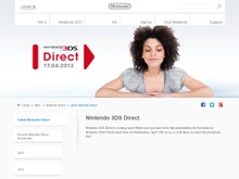 Nintendo 3DS Direct、欧州で4月17日実施 画像