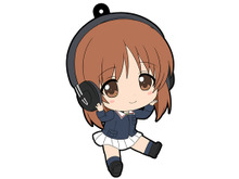ちんまり可愛い「ガールズ＆パンツァー」ぺたん娘ラバーストラップ、8月中旬発売 画像