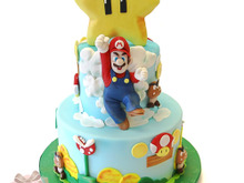 これは羨ましすぎる！任天堂が人気司会者にマリオケーキをプレゼント 画像