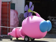 羽ピクミン型人力飛行機がカナダ版「鳥人間コンテスト」に参戦 画像