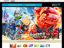 米国任天堂が『The Wonderful 101』のティザーサイトをオープン ― ゲームの詳細やスクリーンショットなどを公開 画像