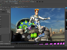 オートデスク、モバイルゲーム開発向け3Dアニメーションツール「Maya LT」を新発売 画像