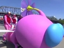 羽ピクミン、空へ！ カナダ版「鳥人間コンテスト」、羽ピクミン型機体の豪快なフライトが公開 画像