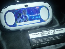 【東京ゲームショウ2013】『ファイナルファンタジーX/X-2 HDリマスター』限定PS Vita本体をチェック、発売は今冬に 画像