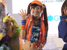 【東京ゲームショウ2013】グリーのキャラクターに扮した美人コンパニオンさんをご紹介 画像