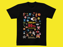 カプコン、ドットアーティストの大図まこと氏とコラボした「カプコン30周年記念グッズシリーズ」を11月下旬発売 画像