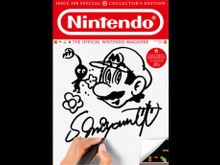 「Official Nintendo Magazine」のために描いた宮本氏直筆のイラストが公開 ― 100号記念の表紙に 画像