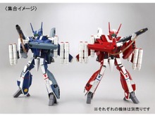 「超時空要塞マクロス」より、1/72スケールVF-1J スーパーバルキリー2機がプレミアムバンダイに登場 画像