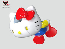 キティちゃんが超合金のロボットになって登場!「超合金ハローキティ」2014年6月発売決定 画像