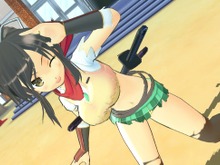 『閃乱カグラ SHINOVI VERSUS -少女達の証明-』アップデートによりVita TVに向けた機能追加と、髪型を他のキャラでも装着出来る要素を実装 画像