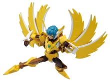 『ガイストクラッシャー』エクストリームチェンジフィギュアシリーズに「金剛寺ハヤト×ウインド・ガルーダ」が登場 画像