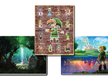 北米版クラブニンテンドーの景品に『ゼルダの伝説 神々のトライフォース』の3枚組ポスターが登場 画像