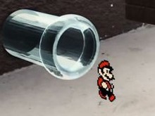 現実世界をマリオが冒険、AR版『スーパーマリオブラザーズ』ファンメイド映像 画像