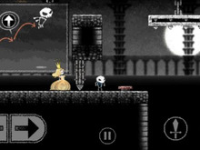 ガンホー、ギミックアクションゲーム『Dokuro』のスマートフォン版を配信開始 ― ドクロとイケメンの能力を使い分けて姫を助け出せ 画像