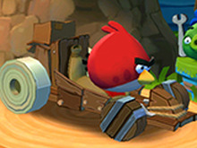【ロイドレポ】第36回 ステージいろいろ、仕掛けもアリ！『Angry Birds』がマリオカート風レースゲームになった『Angry Birds Go!』 画像