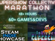 新しい発見があるかも？多数のインディーゲームを48時間かけて紹介する「Supershow Collective」がTwitchで放送 画像