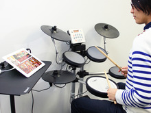 『太鼓の達人プラス』が電子ドラムとの接続に対応!?叩いて演奏しよう ─ 対応アップデートは2014年春を予定 画像