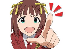 プロデューサーさんっ!スタンプですよっ!スタンプっ! 「アイドルマスター」LINE スタンプ配信開始 画像
