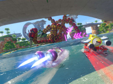 『ソニック&オールスターレーシング TRANSFORMED』に登場コースはセガ作品がモチーフ ─ 『パンツァードラグーン』のコースも登場 画像