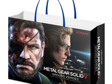 スネークが渋い！PS4版『METAL GEAR SOLID V: GROUND ZEROES』とPS4本体の同時購入者にオリジナルショッピングバッグを提供 画像