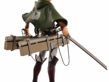 「進撃の巨人」一番くじ第3弾「～くじ奪還作戦～」が登場、リヴァイ兵長が印象的なポーズでフィギュア化 画像