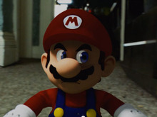 これぞリアル『スーパーマリオ3Dワールド』新ステージ「俺の家」でマリオが活躍する仰天映像 画像