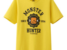 ユニクロ×モンハン「MH10周年記念Tシャツ」12色柄を6月9日から販売、アイルー＆プーギーのキーチェーンプレゼントも 画像