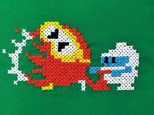 レトロゲームをクロスステッチで再現？その相性は抜群だった 画像