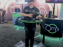 【E3 2014】究極のVRゲーム体験を提供する「オムニ」を試してみた 画像