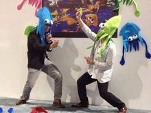 任天堂、E3の模様を収めた写真をinstagramで公開 ─ 社員が『スプラトゥーン』のイカに変身!? 画像