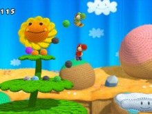 【E3 2014】可愛らしい世界観でヨッシーの大冒険、Wii U『毛糸のヨッシー』 画像