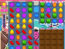 【キャンクラ攻略】『キャンディクラッシュサーガ』時間制限ありチョコありのレベル139は落ち着いてスペシャルキャンディを出していこう!でもカラーボムを使えばカンタンです!?(第6回) 画像