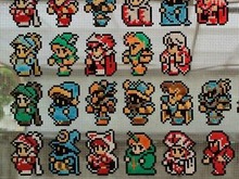 意外すぎるも納得のアナログ媒体「網戸」が、ドット絵表現と相性最高 画像