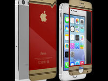 このガラスフィルムを貼るだけで、iPhoneがレトロゲーム機風に! 製品化に向けてプレオーダーの受付開始 画像