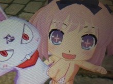 『閃乱カグラ2』のDLC「Waistdeep」のスクリーンショットが公開!キャラが2頭身に? 画像