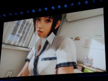 【SCEJA PC14】Project Morpheus『サマーレッスン』発表！女の子が隣りにいる臨場感を味わえるデモ 画像