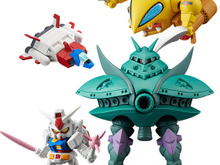 カプセルに入りきらない大型MA、ガシャポン戦士NEXTに登場！ ガンダムなど全4体セットで予約開始 画像