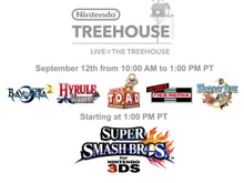米任天堂が「Live @ Threehouse」のスケジュールとタイトルを発表、『スマブラ for 3DS』含む6本 画像