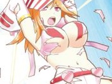【TGS 2014】PS Vitaでタツノコキャラの服を着て美少女が戦う『ボコスカガールズ タツノコ学園クライマックス』のV3ブースに突撃 画像