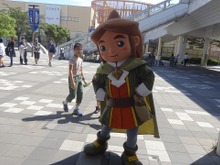 【TGS 2014】『ポポロクロイス牧場物語』のピエトロ王子、幕張を訪れる 画像