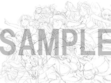 未公開キャラも！？『閃乱カグラ ESTIVAL VERSUS』限定版描き下ろし豪華特製BOXイラストラフ公開 画像